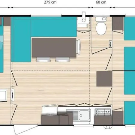 Hebergement Sur Camping 5 Etoiles Proche Mer Proche Centre Houlgate *